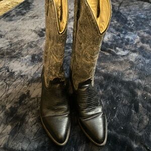 Men's Black Cowboy Boots
